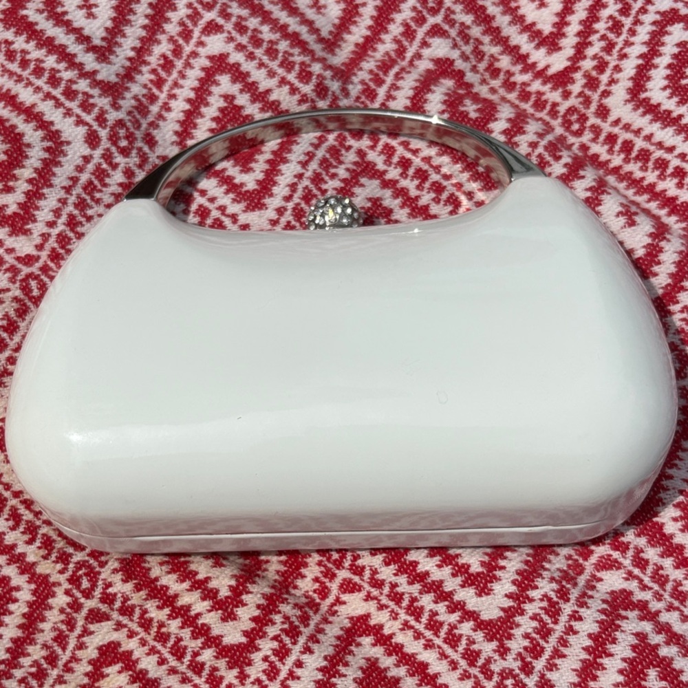 Nina brand Elegant White Handbag